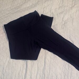 Black align leggings